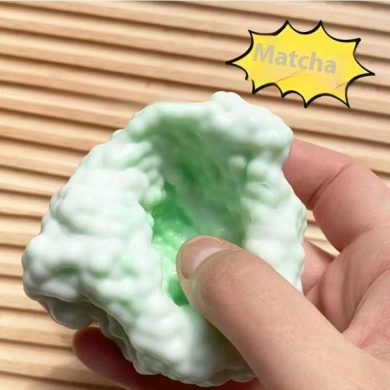 Pearl Cold Cover Hand-made Stress Ball Tension Release Pinch Shaping Decompression Toy