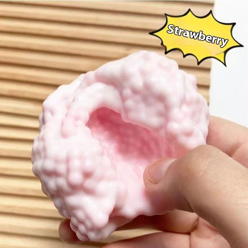 Pearl Cold Cover Hand-made Stress Ball Tension Release Pinch Shaping Decompression Toy