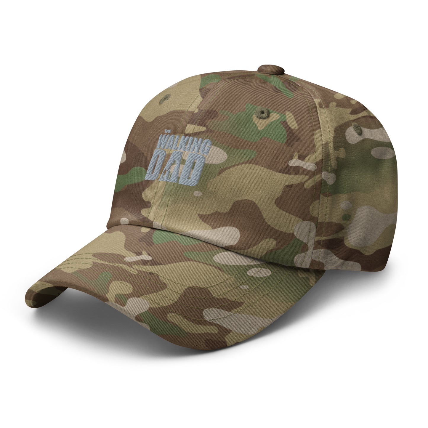 Father's Day Gift, For Him The Walking Dad Hat, New Dad To Be, Funny Baby Shower, Dad hat, Gift Funny Christmas Multicam dad hat