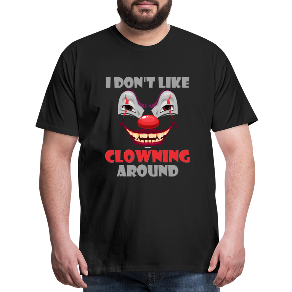 Art The Clown, Scary, Spooky, I Don't Like Clowning Around, Halloween Horror, Massacre, Clown, Party, Balloons - black