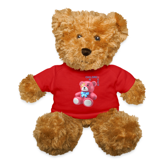 Pudsey Bear, Tesco Pudsey Bear, Pudsey, Bear, Tesco, Tesco Bear, Tesco Pudsey, children in need, pudsey gift ideas, tes Teddy Bear - red
