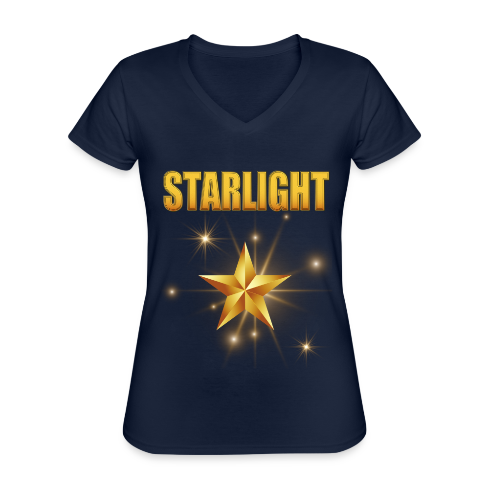 Starlight, Vought, The Boys, Homelander, Industries, Home Lander, Billy Butcher, Seven Fathers Day Gift Idea Women's V-Neck T-Shirt - navy