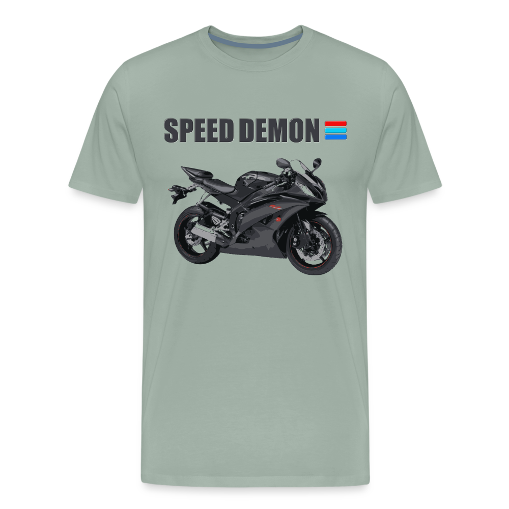 Motorcycle Shirt, Biker Shirt, Motorcycle Gift, Speed Demon Shirt, Motorcycle Tshirt, Motorcycle T Shirt, Racing Shirt, Sports Bike Shirt, - steel green