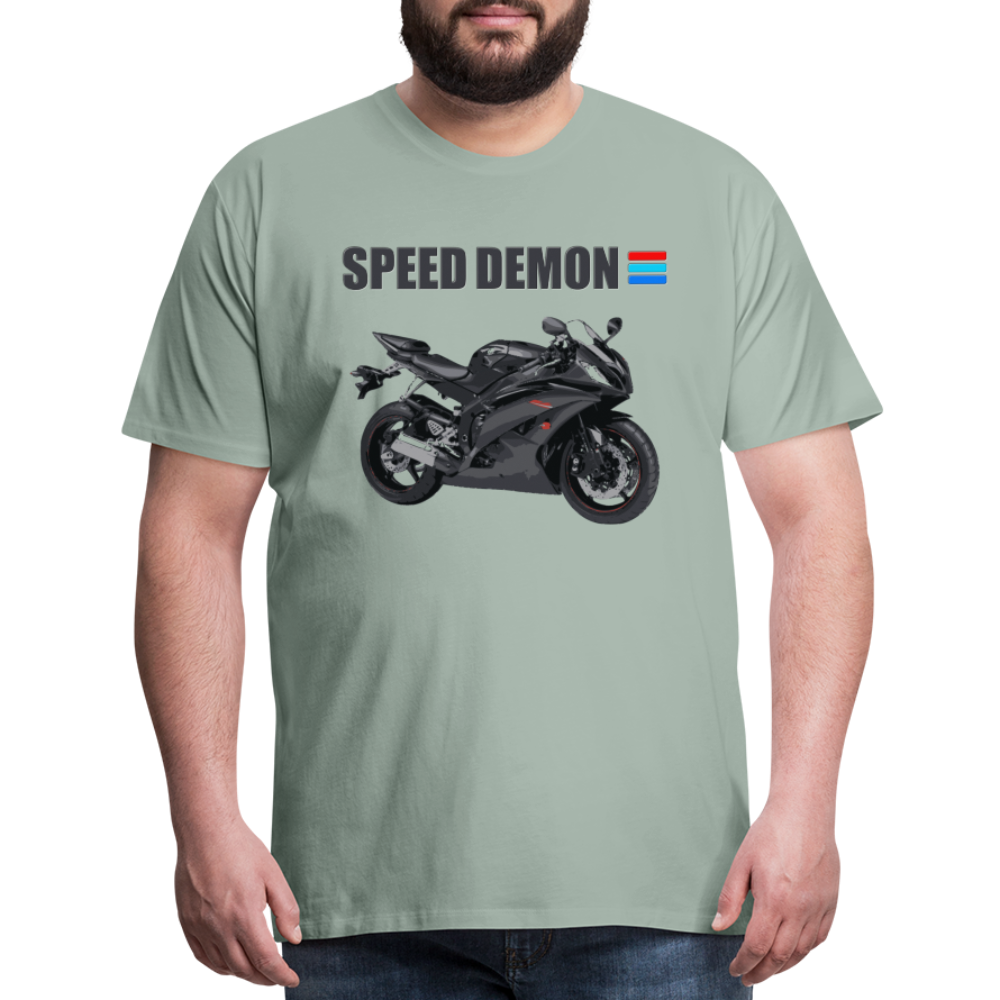 Motorcycle Shirt, Biker Shirt, Motorcycle Gift, Speed Demon Shirt, Motorcycle Tshirt, Motorcycle T Shirt, Racing Shirt, Sports Bike Shirt, - steel green
