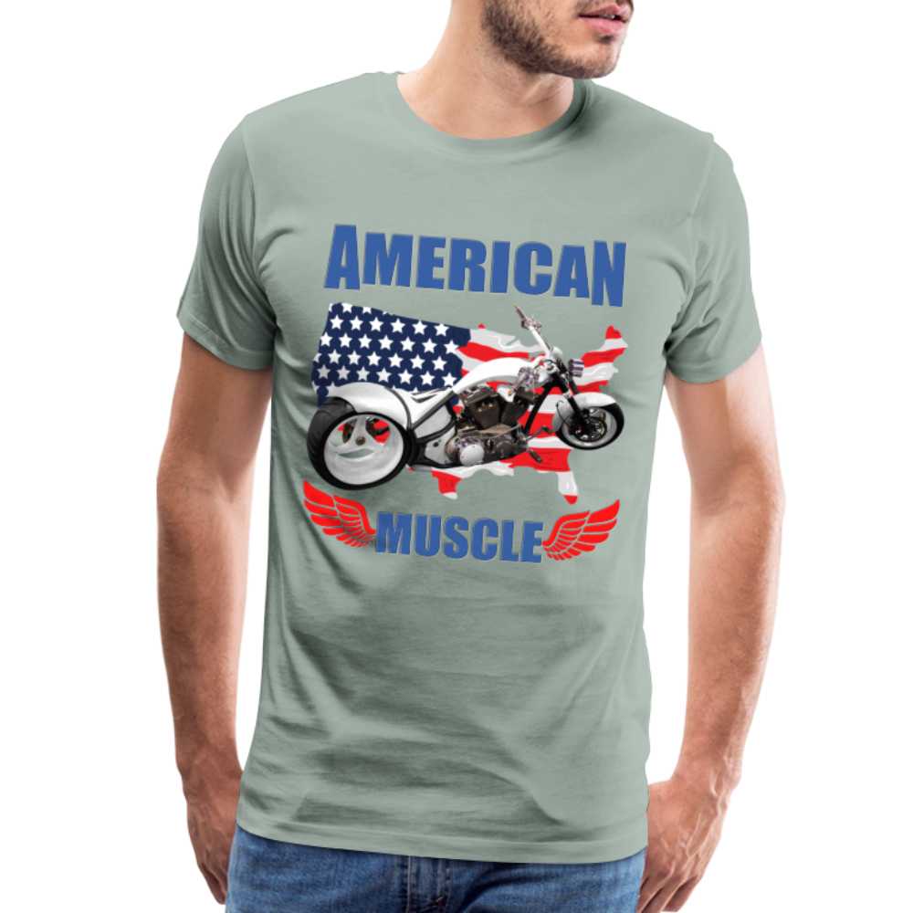 American Muscle Shirt, Motorcycle Shirt, Biker Shirt, Motorcycle Gift, Motorcycle Tshirt, Motorcycle Shirts, Motorcycle T Shirt, Biker Shirts - steel green