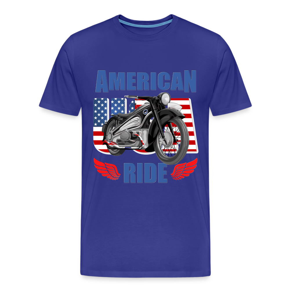 American Ride Shirt, Motorcycle Shirt, Biker Shirt, Motorcycle Gift, Motorcycle Tshirt, Motorcycle Shirts, Motorcycle T Shirt, Biker Shirts - royal blue