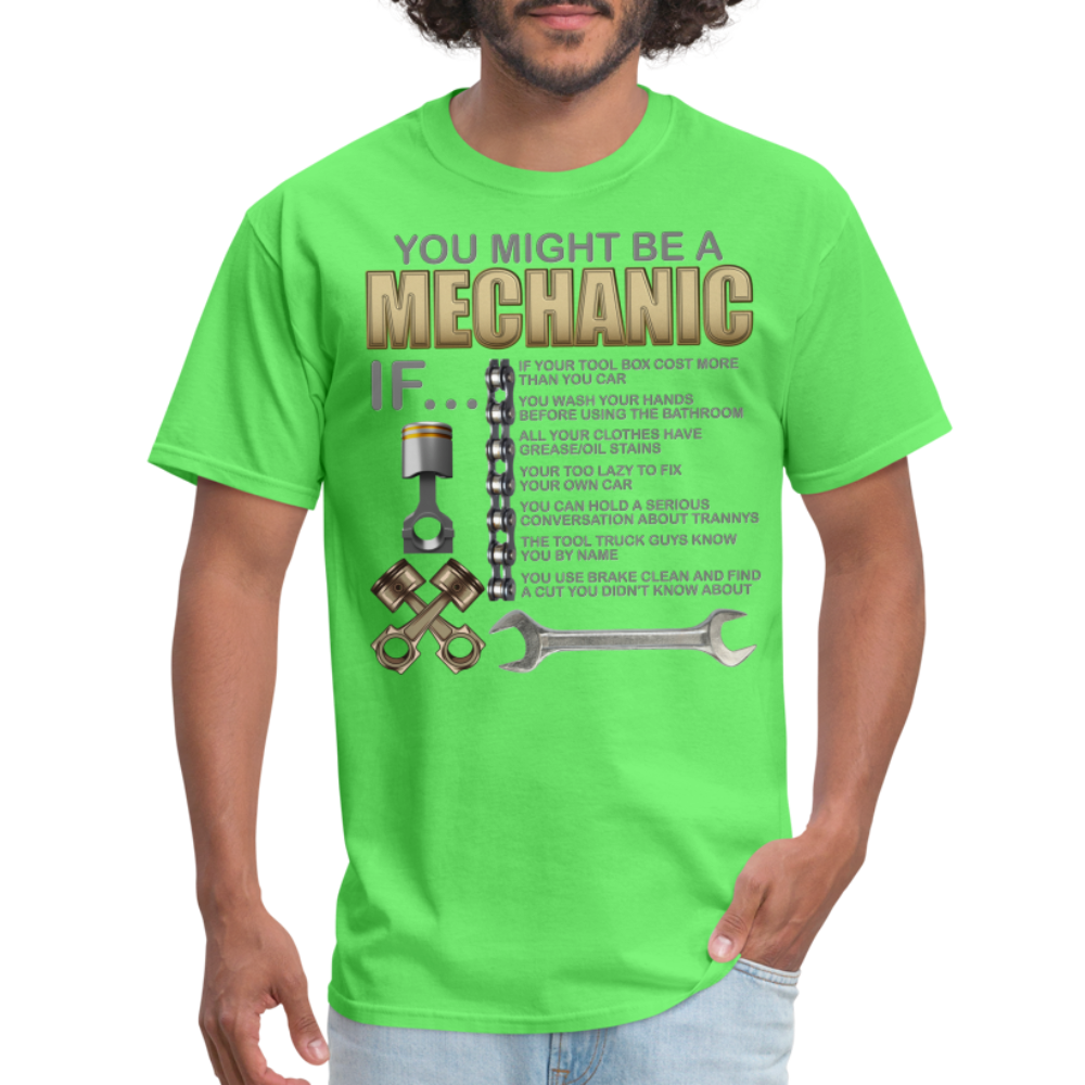 Mechanic Gift, Mechanic Shirt, You Might Be A Mechanic, Diesel Mechanic, Gift For Mechanic, Car Mechanic, Car Guy Shirt, Funny Dad Shirt - kiwi