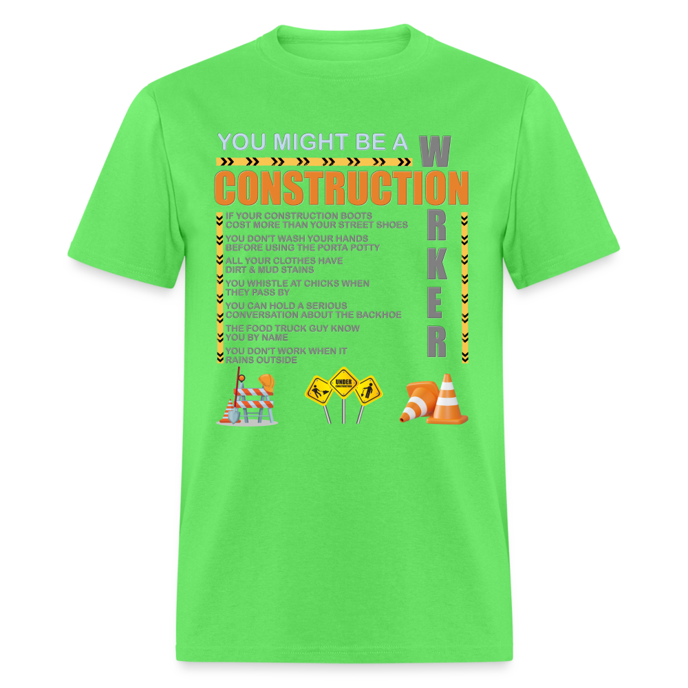 Construction Gift, Construction Crew, Construction Worker, You Might Be A, Construction Party, Construction Manager, Engineering Shirt, Dump Truck Shirt, Construction Theme, Funny Dad Shirt, Fathers Day Shirt - kiwi