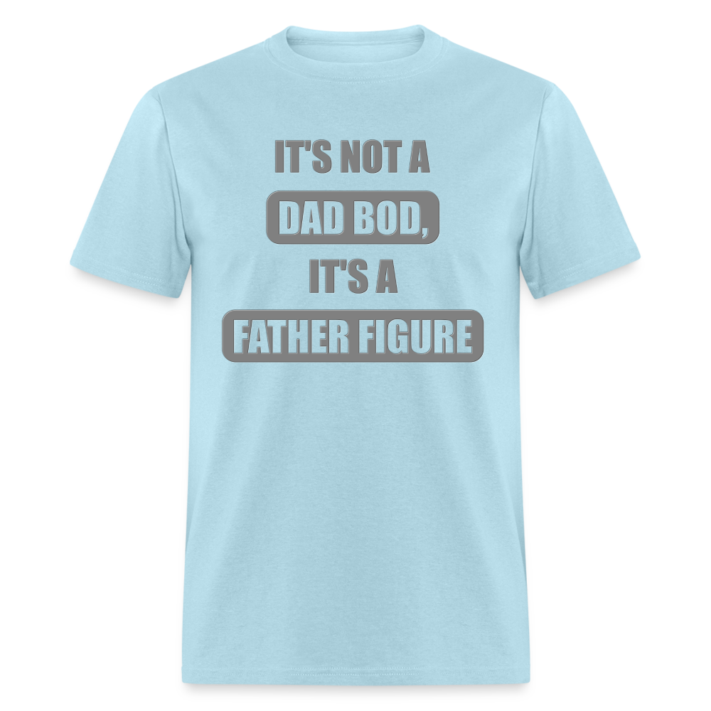 Dad Bod Shirt, Funny Dad Shirt, Father Figure Shirt, Dad Bod, New Dad Shirt, Dad Joke Shirt, Daddy Shirt, Funny Dad Shirts, Best Dad Shirt, New Dad, Funny Gift For Dad - powder blue