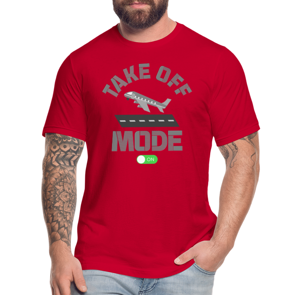 Take Off Mode, Travel Shirt, Vacation Shirt, Airplane Shirt, Pilot Shirt, Vacation Mode, Vacay Mode, Adventure Shirt, Aviation Shirt - red