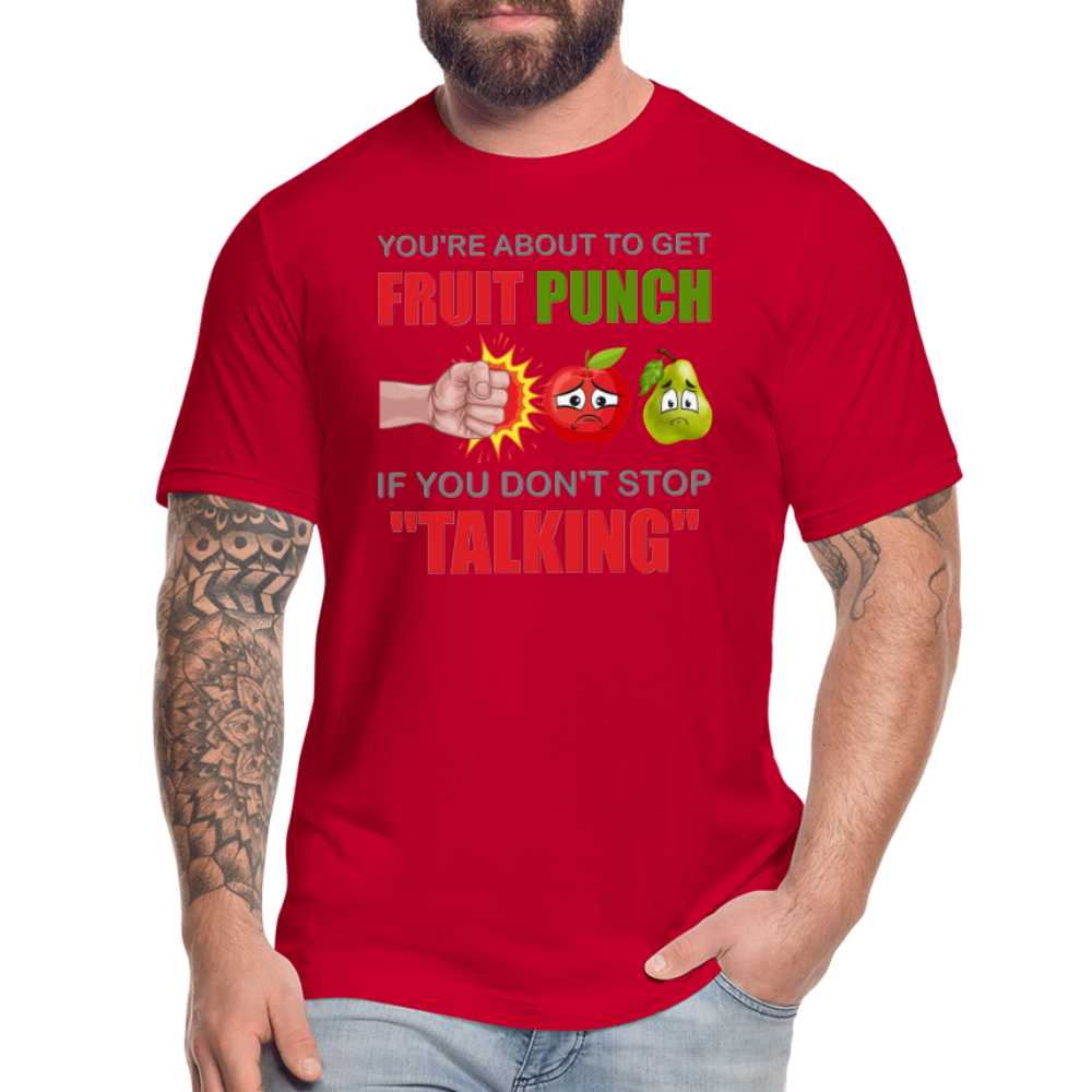 You're About To Get Fruit Punch, Foodie Shirt, Foodie Gifts, Funny Food Shirt, Food Shirt, Gift For Foodie, Fruit Shirt - red