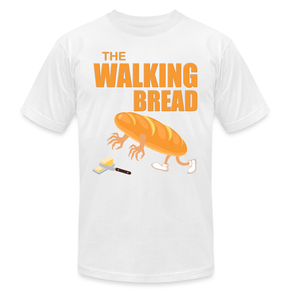 The Walking Bread, Foodie Shirt, Foodie Gifts, Funny Food Shirt, Food Shirt, Gift For Foodie, Fruit Shirt - white