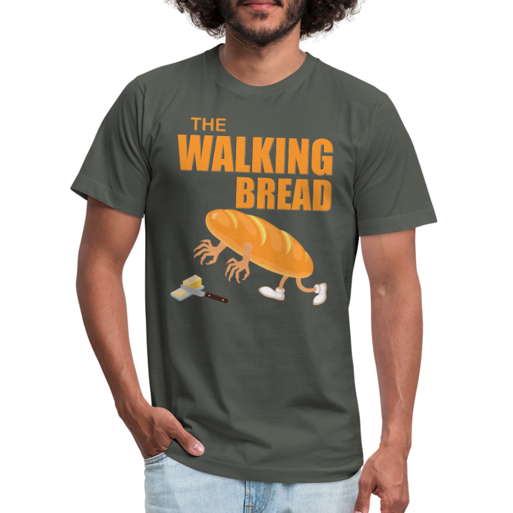 The Walking Bread, Foodie Shirt, Foodie Gifts, Funny Food Shirt, Food Shirt, Gift For Foodie, Fruit Shirt - asphalt