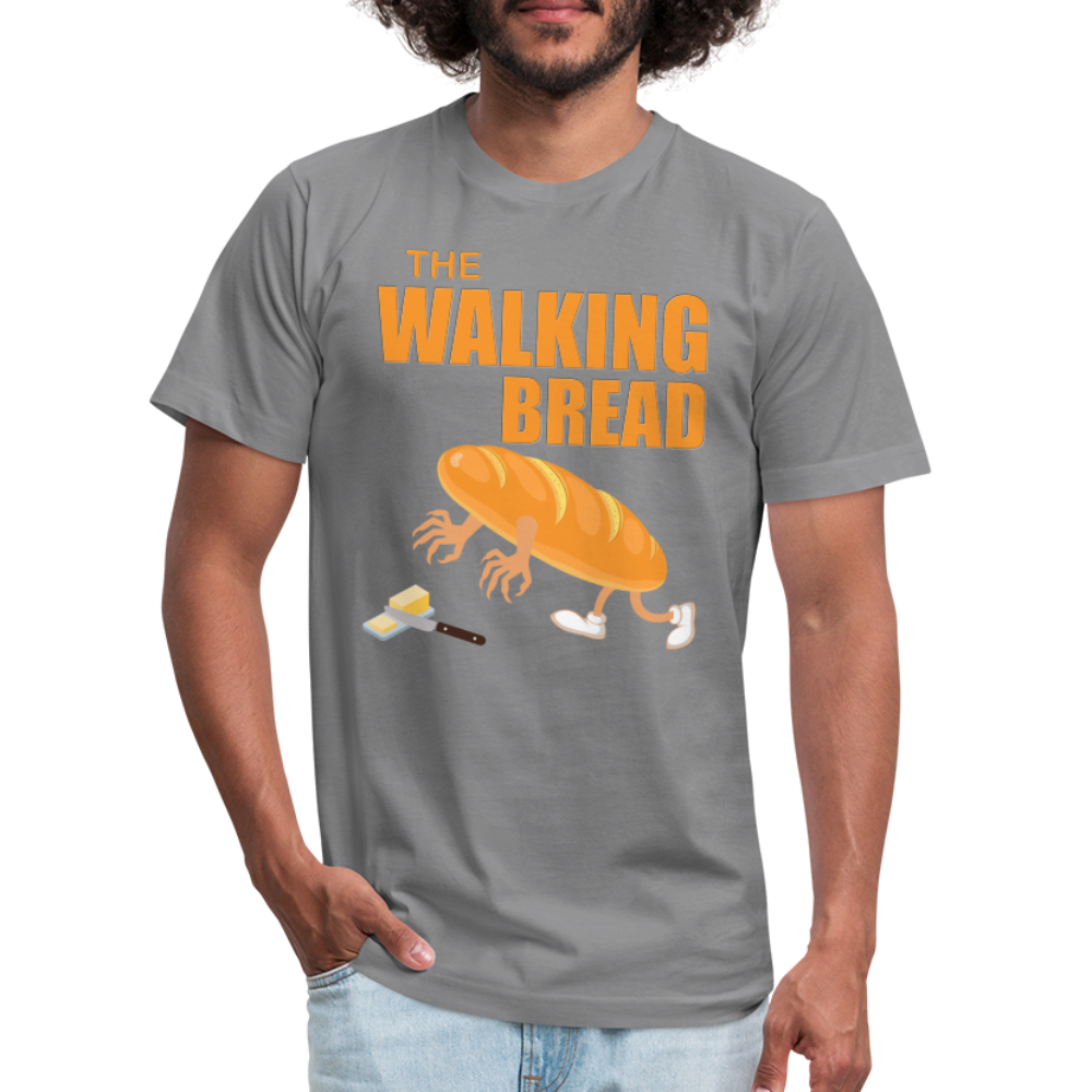 The Walking Bread, Foodie Shirt, Foodie Gifts, Funny Food Shirt, Food Shirt, Gift For Foodie, Fruit Shirt - slate