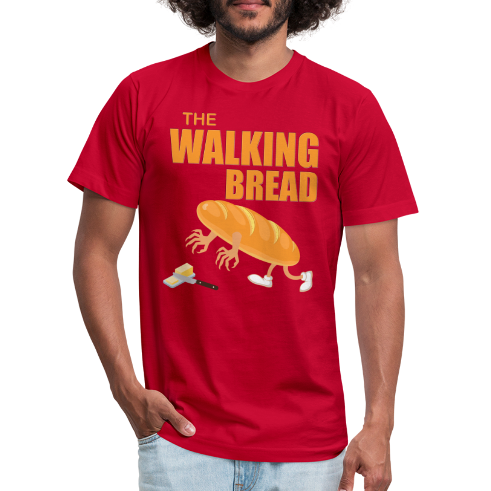 The Walking Bread, Foodie Shirt, Foodie Gifts, Funny Food Shirt, Food Shirt, Gift For Foodie, Fruit Shirt - red
