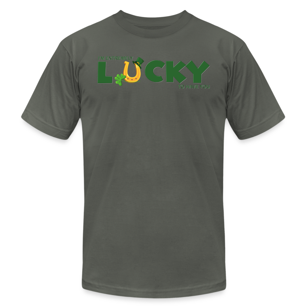 I'm Extremely Lucky To Have You, St Patrick Day Shirt, Shamrock Shirt, Irish Shirt, Lucky Shirt, St Patricks Shirt, St Patricks Day Tee, St Patricks Day Gifts - asphalt
