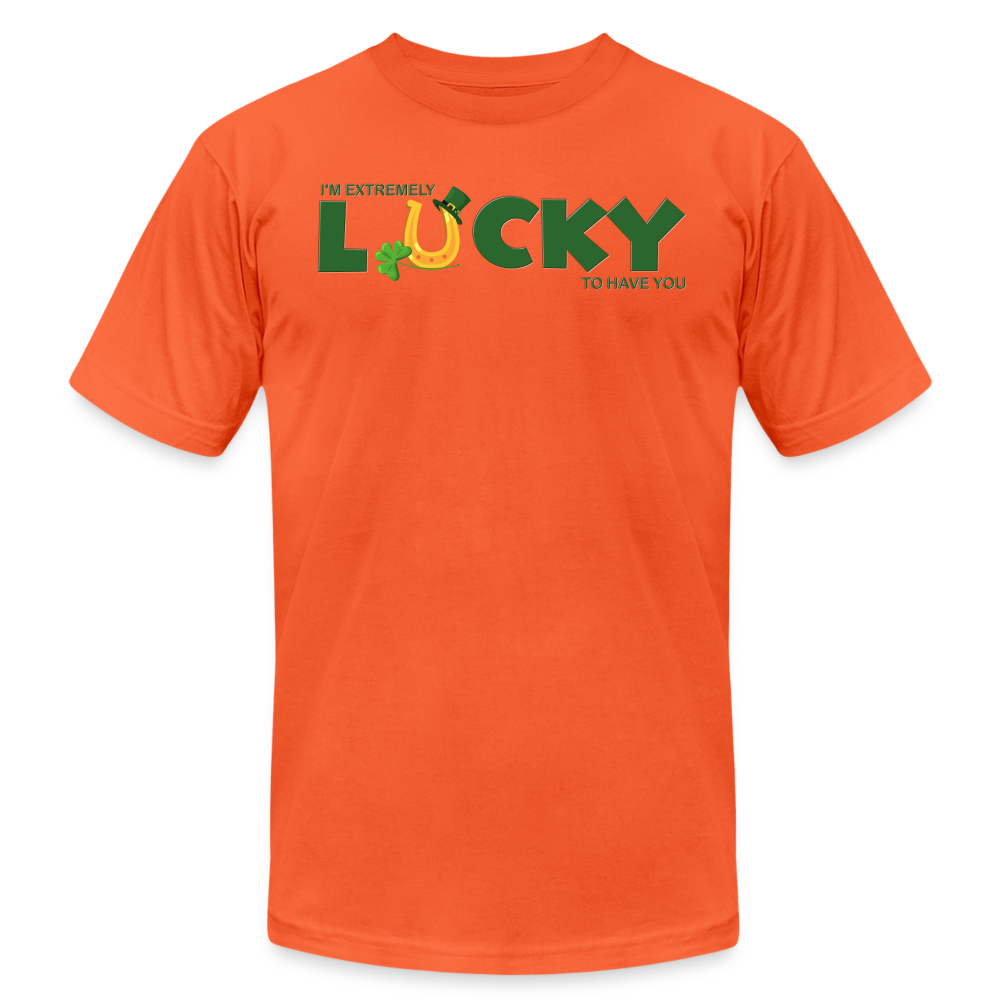 I'm Extremely Lucky To Have You, St Patrick Day Shirt, Shamrock Shirt, Irish Shirt, Lucky Shirt, St Patricks Shirt, St Patricks Day Tee, St Patricks Day Gifts - orange