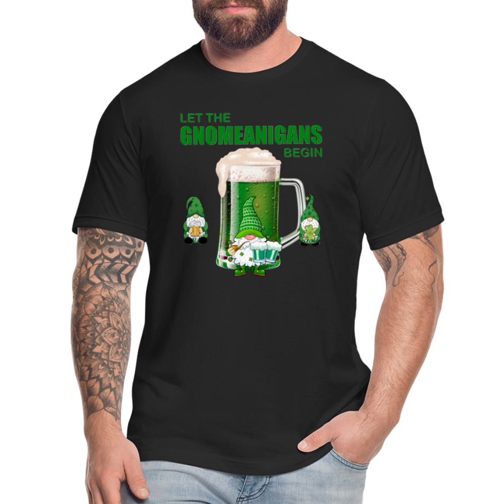 Let The Gnomeanigans Begin, Gnomes Drinking, St Patrick Day Shirt, Shamrock Shirt, Irish Shirt, Lucky Shirt, St Patricks Shirt, St Patricks Day Tee, St Patricks Day Gifts - black