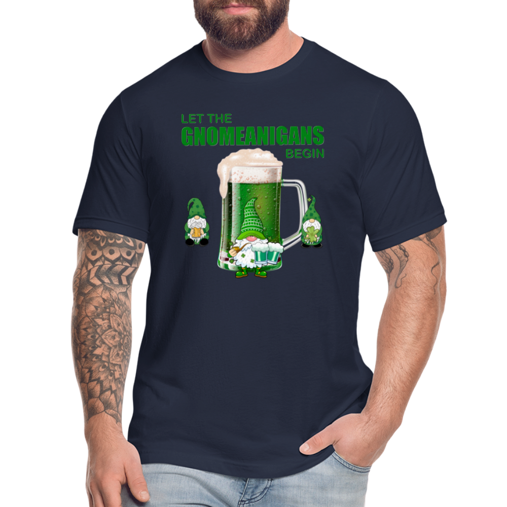 Let The Gnomeanigans Begin, Gnomes Drinking, St Patrick Day Shirt, Shamrock Shirt, Irish Shirt, Lucky Shirt, St Patricks Shirt, St Patricks Day Tee, St Patricks Day Gifts - navy
