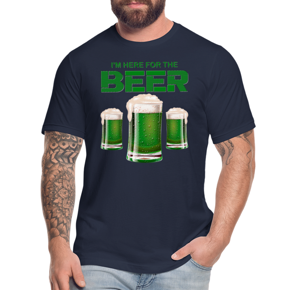 I'm Here For The Beer, Beer Drinking Shirt, Green Beer, St Patrick Day Shirt, Shamrock Shirt, Irish Shirt, Lucky Shirt, St Patricks Shirt, St Patricks Day Tee, St Patricks Day Gifts - navy