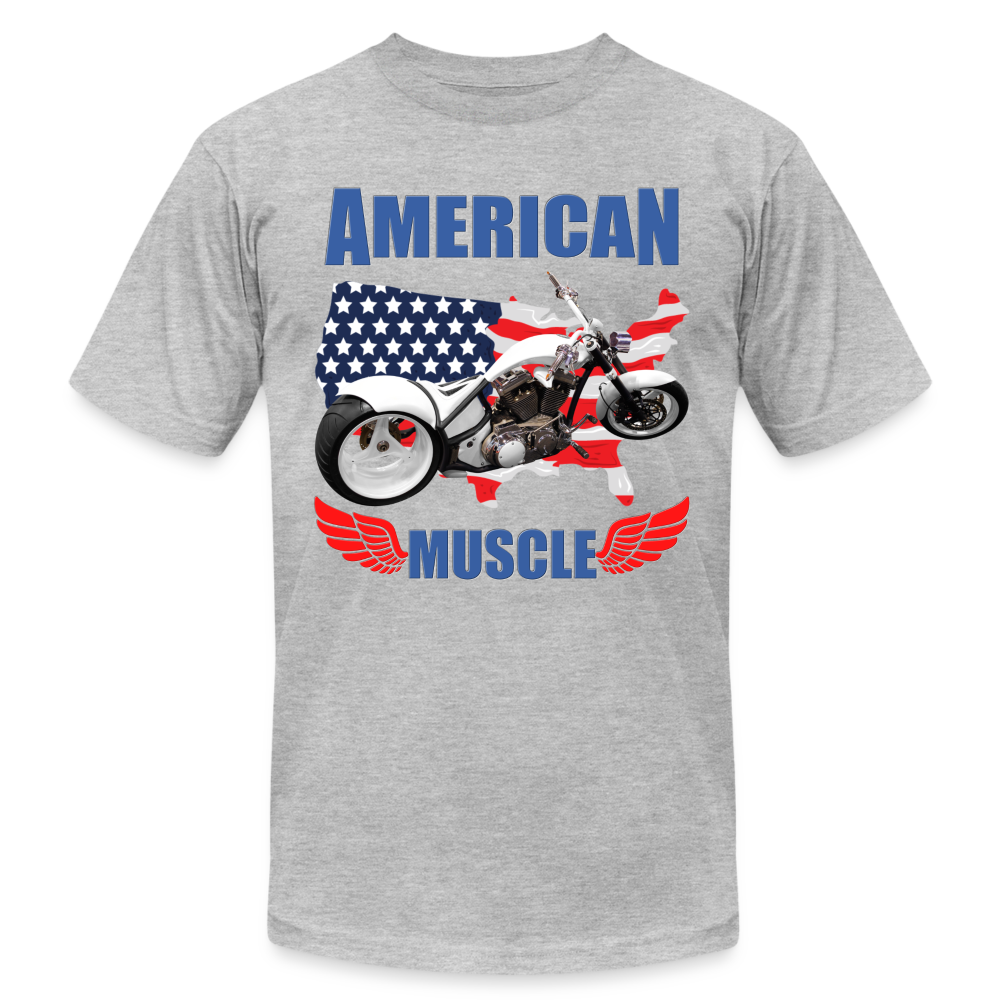 American Muscle Shirt, Motorcycle Shirt, Biker Shirt, Motorcycle Gift, Motorcycle Tshirt, Motorcycle Shirts, Motorcycle T Shirt, Biker Shirt - heather gray