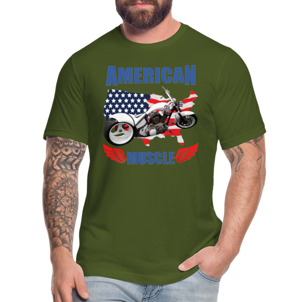 American Muscle Shirt, Motorcycle Shirt, Biker Shirt, Motorcycle Gift, Motorcycle Tshirt, Motorcycle Shirts, Motorcycle T Shirt, Biker Shirt - olive