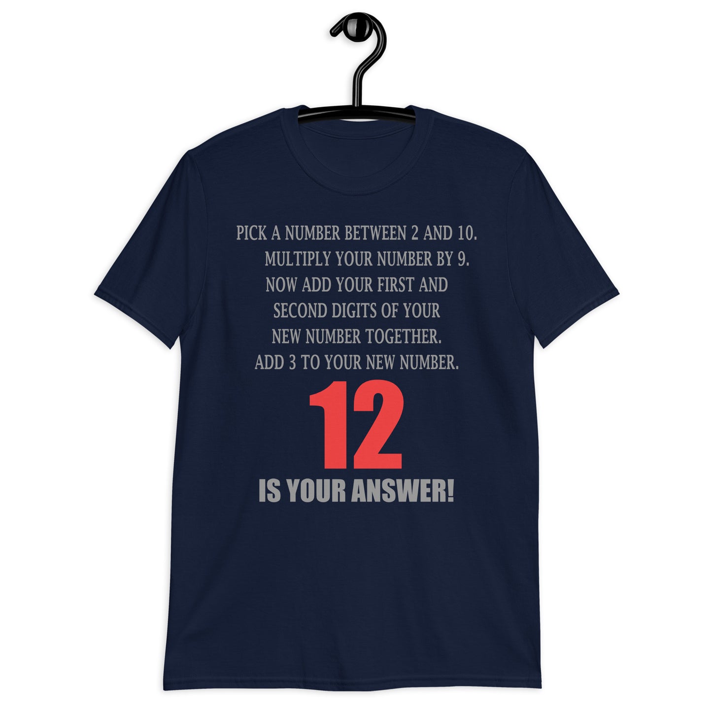 Problem Solving Math Teacher Shirt, Mathematics Shirt, Funny Joke Shirt, Answer Quote Lucky 12 Shirt, Mind Reading Sarcastic Cool