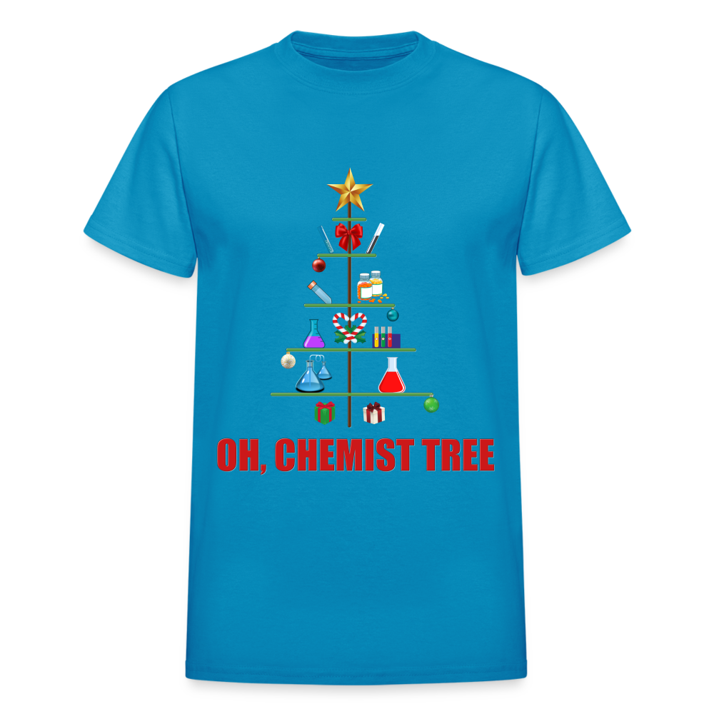Chemistree, Oh Chemist Tree, Chemistry, Christmas Gift, Funny Christmas, Scientist, Physics, Chemistry Teacher, Chemistry Student, Chemistry Teacher Gift, Chemistry Lover - turquoise