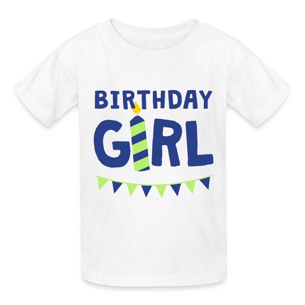 Birthday Girl, Girl, The Girl, Girl Shirt, Birthday Girl Shirt, Birthday Girl svg, The Birthday Girl, Birthday Girl Tee, Happy Birthday Girl, One Happy Birthday Girl, The Birthday Girl Shirts - white