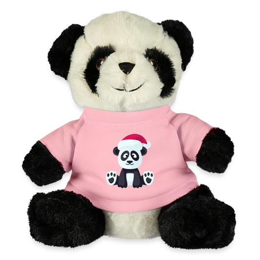 Christmas Panda Bear, Merry Christmas Panda, Happy New Year, Xmas Panda Bear, Xmas Panda, Nye Panda Bear, Christmas Gift, Xmas Gift Idea - petal pink