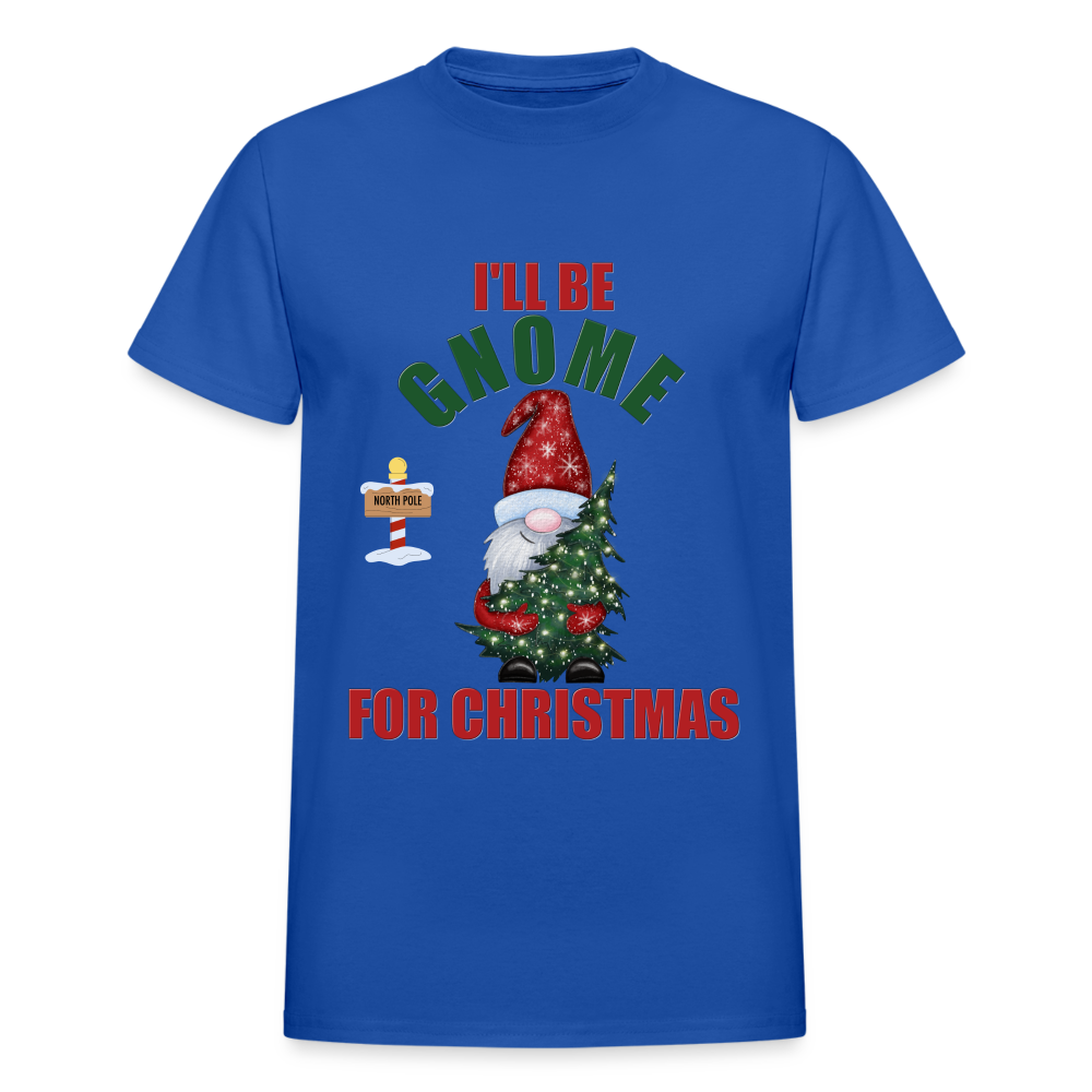 I'll Be Gnome For Christmas, Funny Christmas Gnome, Gnomes Christmas, Gnomes Christmas shirt, Men Christmas Shirt, Men Christmas shirt, Christmas Gift For Him, Christmas Pajamas - royal blue