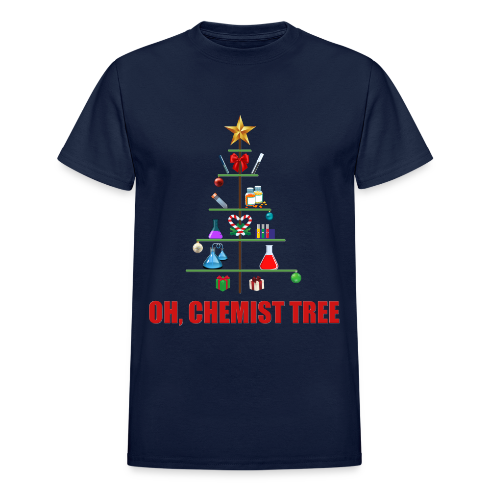 Chemistree, Oh Chemist Tree, Chemistry, Christmas Gift, Funny Christmas, Scientist, Physics, Chemistry Teacher, Chemistry Student, Chemistry Teacher Gift, Chemistry Lover - navy
