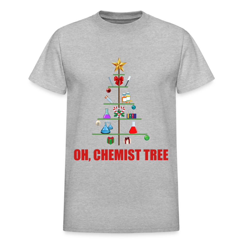 Chemistree, Oh Chemist Tree, Chemistry, Christmas Gift, Funny Christmas, Scientist, Physics, Chemistry Teacher, Chemistry Student, Chemistry Teacher Gift, Chemistry Lover - heather gray