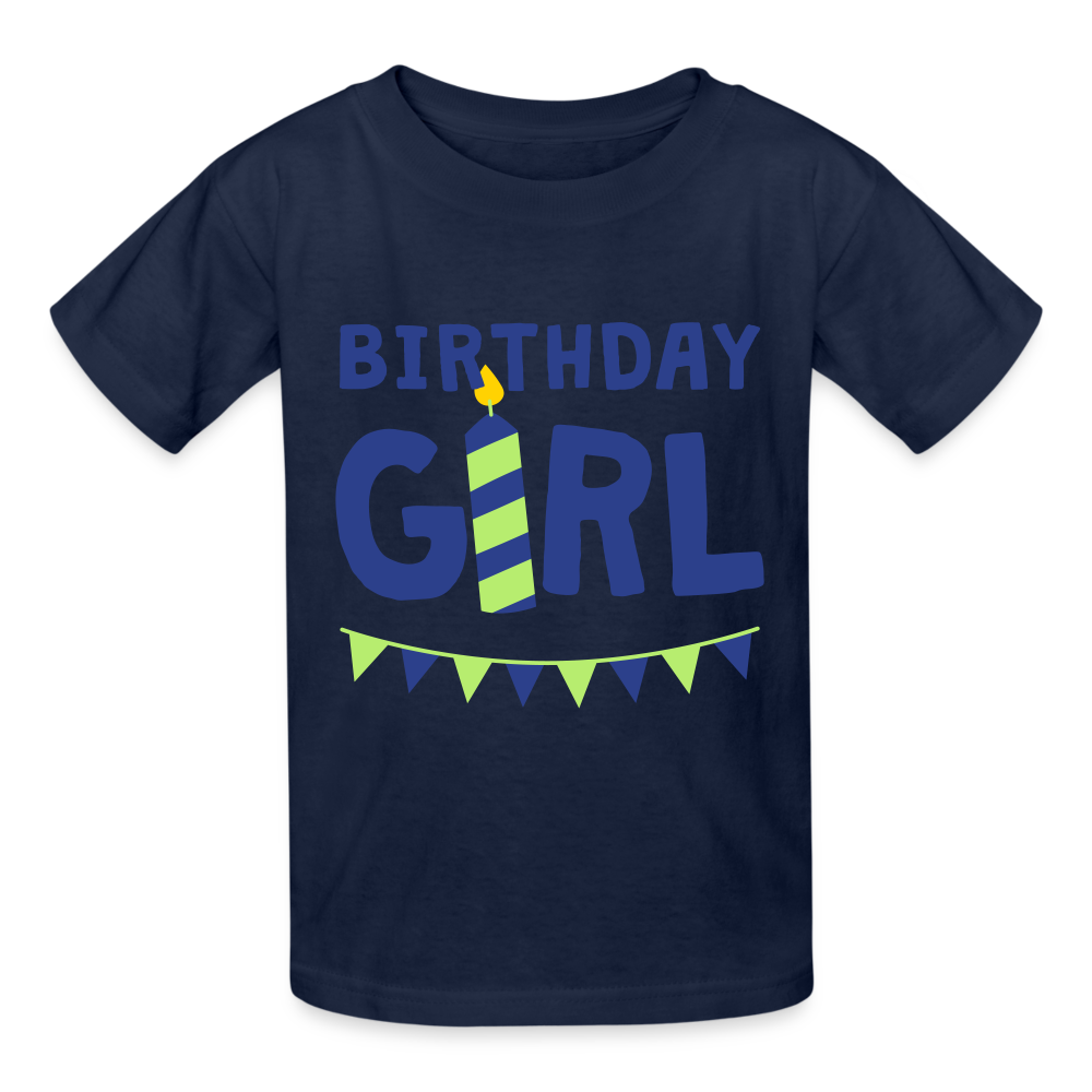 Birthday Girl, Girl, The Girl, Girl Shirt, Birthday Girl Shirt, Birthday Girl svg, The Birthday Girl, Birthday Girl Tee, Happy Birthday Girl, One Happy Birthday Girl, The Birthday Girl Shirts - navy