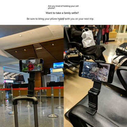 Multi-functional Lazy Phone Holder Business Trip Travel Office Binge-watching Tool Fold able Rotating