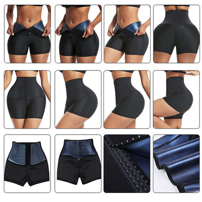 Slimming Pants Waist Trainer Shape Wear Tummy Hot Thermo Sweat Leggings Fitness Workout Sweat Sauna Pants Body Shaper