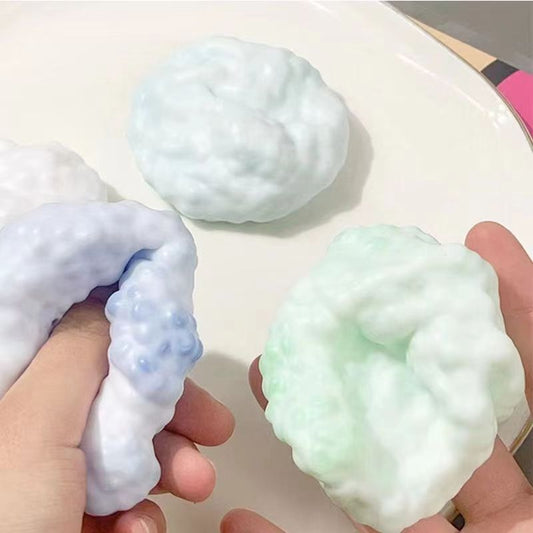 Pearl Cold Cover Hand-made Stress Ball Tension Release Pinch Shaping Decompression Toy