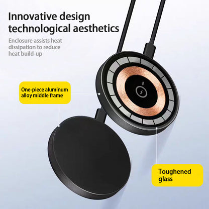 Wireless Charger 15W Magnetic Wireless Fast Charging Is Suitable For 12-16PG Mobile Phone Models Qi2