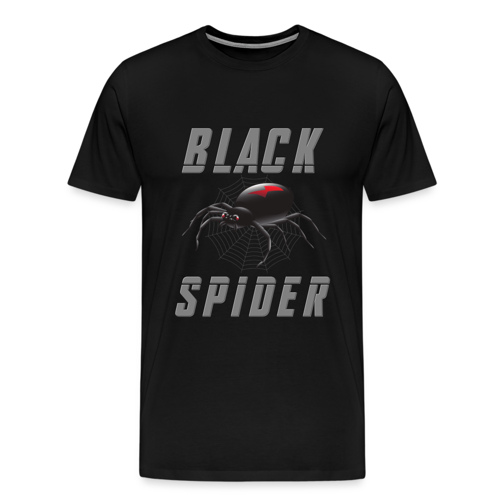 Black Spider Shirt, Black Widow Shirt, Black Widow, Movie Shirt, Birthday Gift Idea, Black Spider, Halloween Gift Idea, Halloween Lover Men's Premium T-Shirt - black