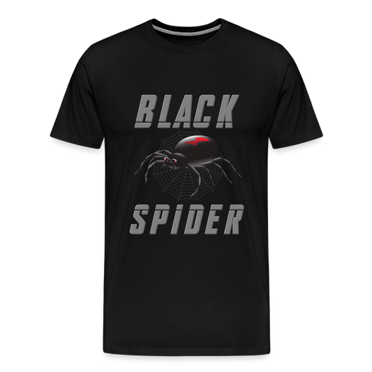 Black Spider Shirt, Black Widow Shirt, Black Widow, Movie Shirt, Birthday Gift Idea, Black Spider, Halloween Gift Idea, Halloween Lover Men's Premium T-Shirt - black