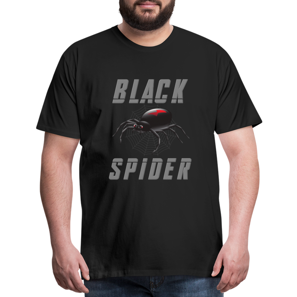 Black Spider Shirt, Black Widow Shirt, Black Widow, Movie Shirt, Birthday Gift Idea, Black Spider, Halloween Gift Idea, Halloween Lover Men's Premium T-Shirt - black