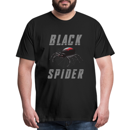 Black Spider Shirt, Black Widow Shirt, Black Widow, Movie Shirt, Birthday Gift Idea, Black Spider, Halloween Gift Idea, Halloween Lover Men's Premium T-Shirt - black
