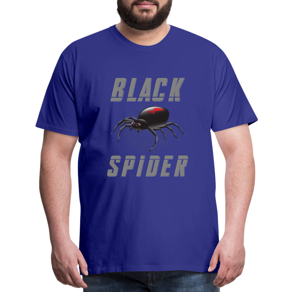 Black Spider Shirt, Black Widow Shirt, Black Widow, Movie Shirt, Birthday Gift Idea, Black Spider, Halloween Gift Idea, Halloween Lover Men's Premium T-Shirt - royal blue