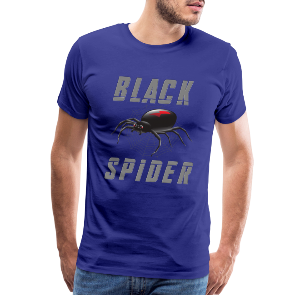 Black Spider Shirt, Black Widow Shirt, Black Widow, Movie Shirt, Birthday Gift Idea, Black Spider, Halloween Gift Idea, Halloween Lover Men's Premium T-Shirt - royal blue