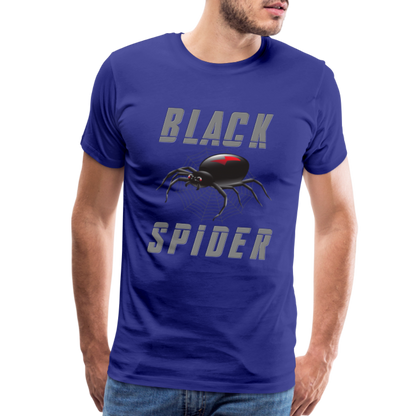 Black Spider Shirt, Black Widow Shirt, Black Widow, Movie Shirt, Birthday Gift Idea, Black Spider, Halloween Gift Idea, Halloween Lover Men's Premium T-Shirt - royal blue