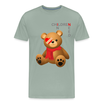 Children In Need, Pudsey Bear, Tesco Pudsey Bear, Pudsey, Bear, Tesco, Tesco Bear, Tesco Pudsey, pudsey bear, pudsey, pudsey ideas, tes - steel green