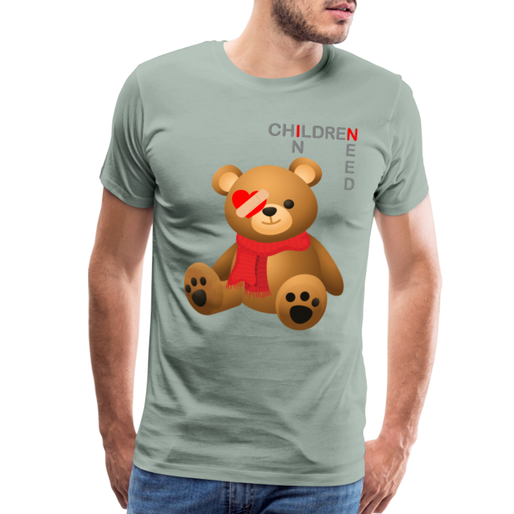 Children In Need, Pudsey Bear, Tesco Pudsey Bear, Pudsey, Bear, Tesco, Tesco Bear, Tesco Pudsey, pudsey bear, pudsey, pudsey ideas, tes - steel green
