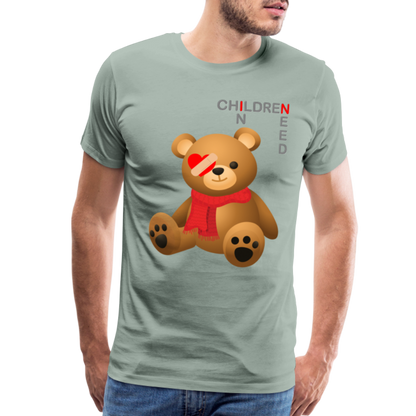 Children In Need, Pudsey Bear, Tesco Pudsey Bear, Pudsey, Bear, Tesco, Tesco Bear, Tesco Pudsey, pudsey bear, pudsey, pudsey ideas, tes - steel green