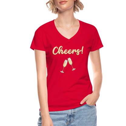 Cheers Shirt, New Years shirt, Nye shirt, gold glitter new years shirt, womens new years eve shirt, new years eve shirt women, 2022 2023 shirt, NYE, 2023 Shirt - red