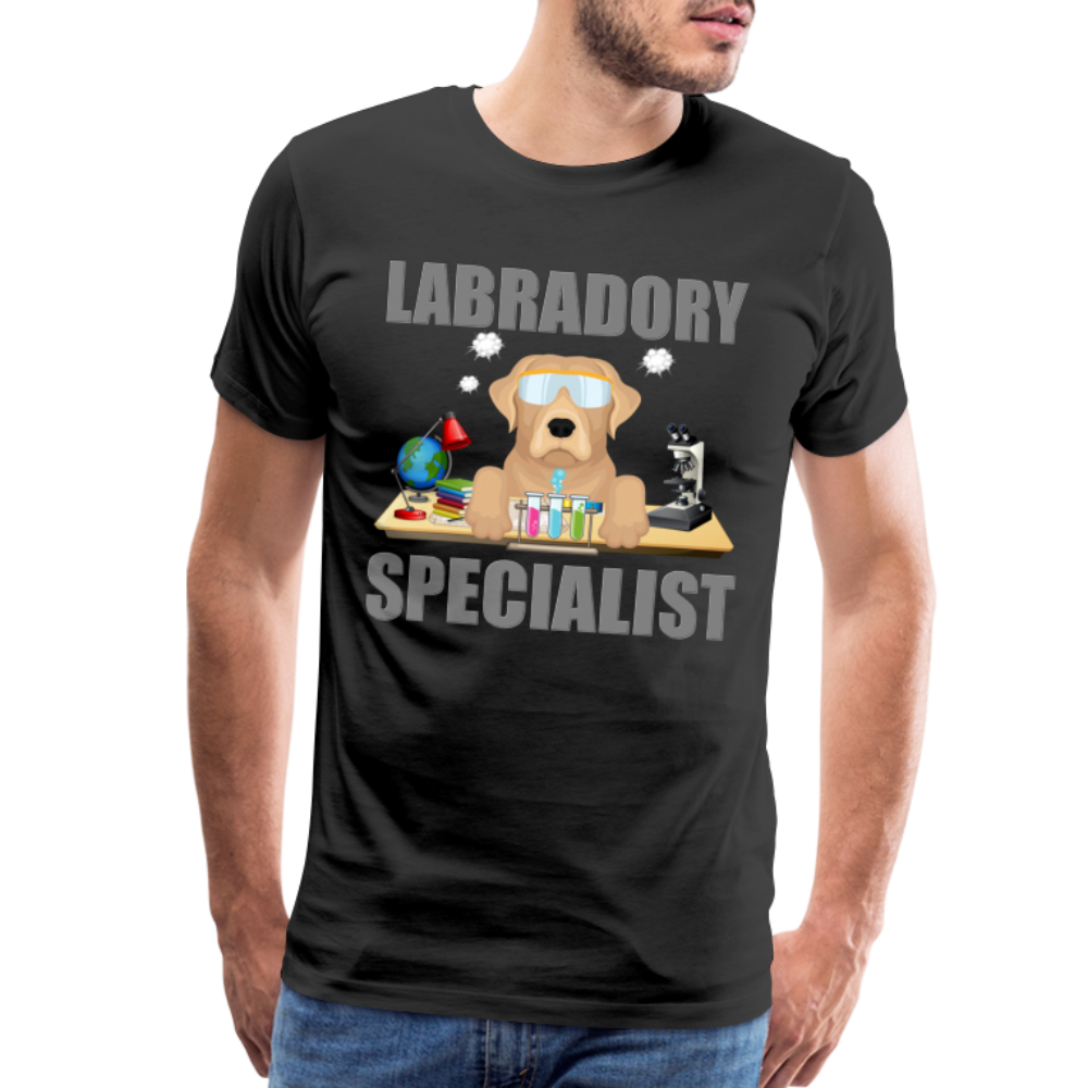 Labrador Specialist Shirt, Lab Shirt, Labradory Shirt, Funny Shirt, Funny Lab Shirt, Science Lab Shirt, Science Laboratory, Dog Lover Shirt, Dog Shirt, Great Gift Idea - black